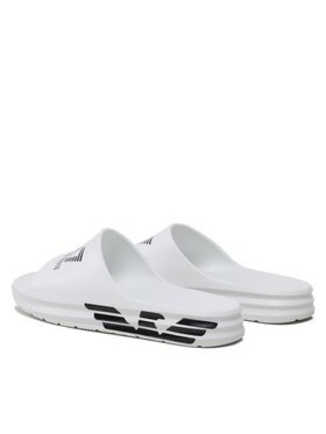 EA7 Emporio Armani Klapki XBP008 Biały