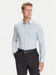 Calvin Klein Koszula LV04LB145G Błękitny Slim Fit