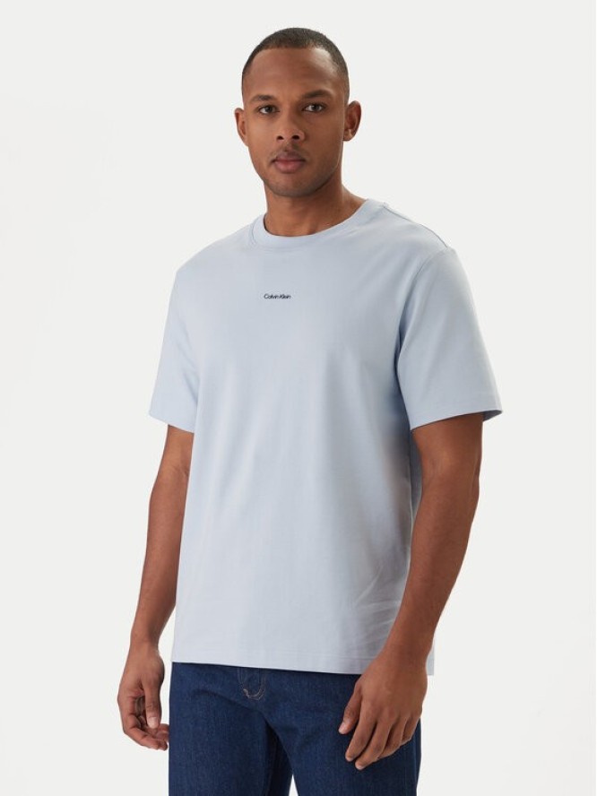 Calvin Klein T-Shirt Logo 30s LV04LD230G Brązowy Regular Fit