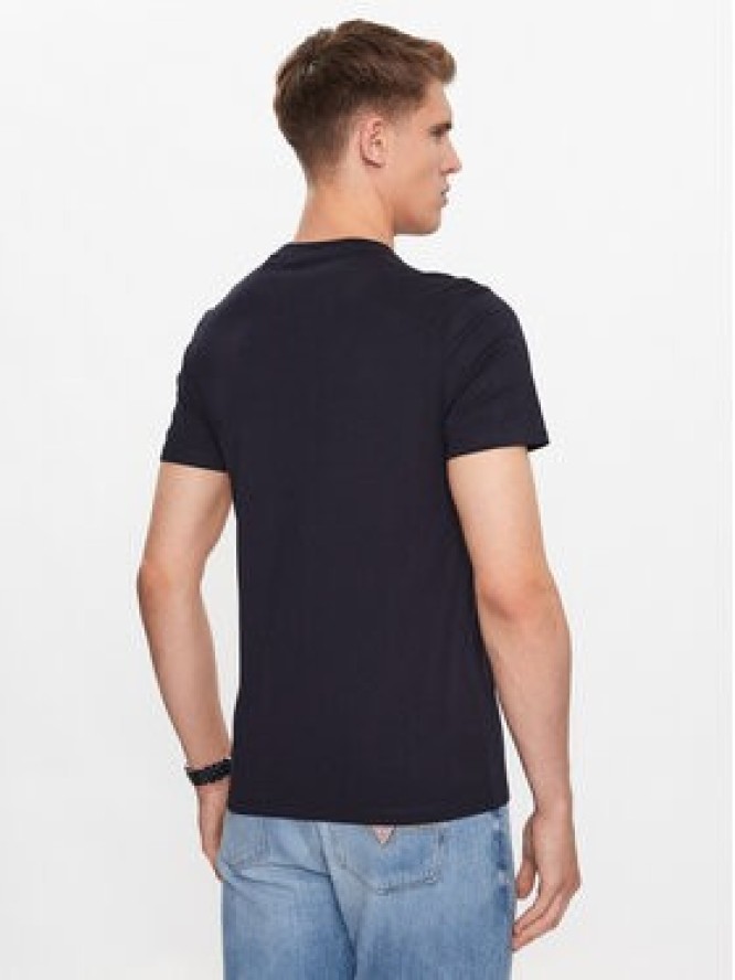 Guess T-Shirt M2YI71 I3Z14 Granatowy Slim Fit
