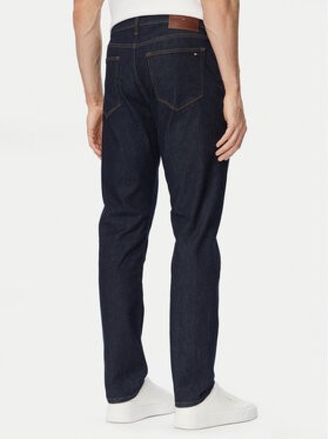 Tommy Hilfiger Jeansy Denton MW0MW42296 Granatowy Straight Leg
