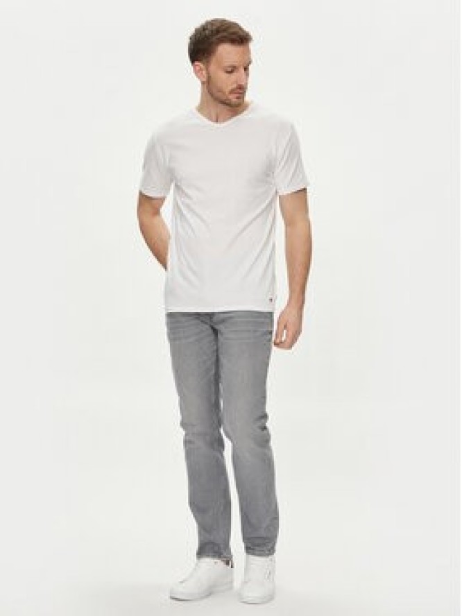 Tommy Hilfiger Komplet 3 t-shirtów UM0UM03137 Biały Regular Fit