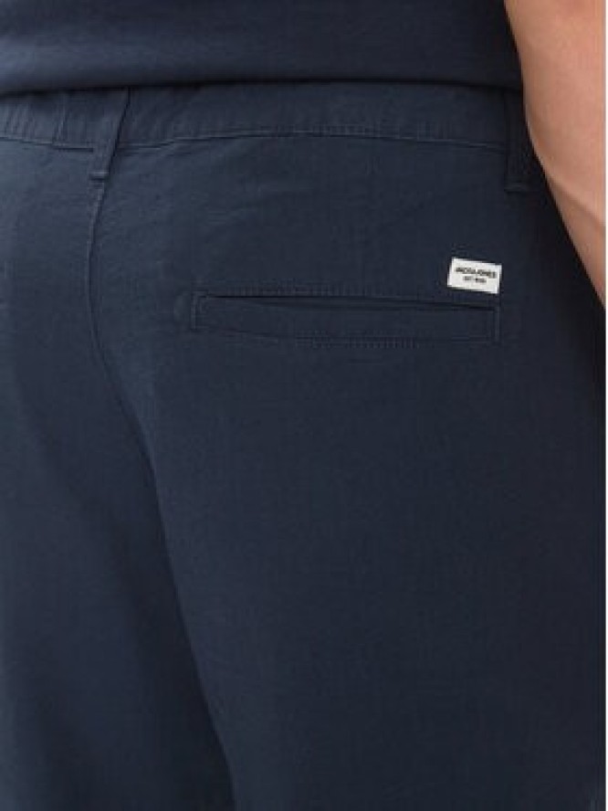 Jack & Jones Spodnie materiałowe Bill 12248993 Granatowy Regular Fit