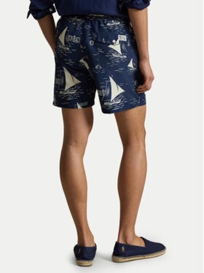 Polo Ralph Lauren Szorty kąpielowe 710B18029001 Granatowy Regular Fit