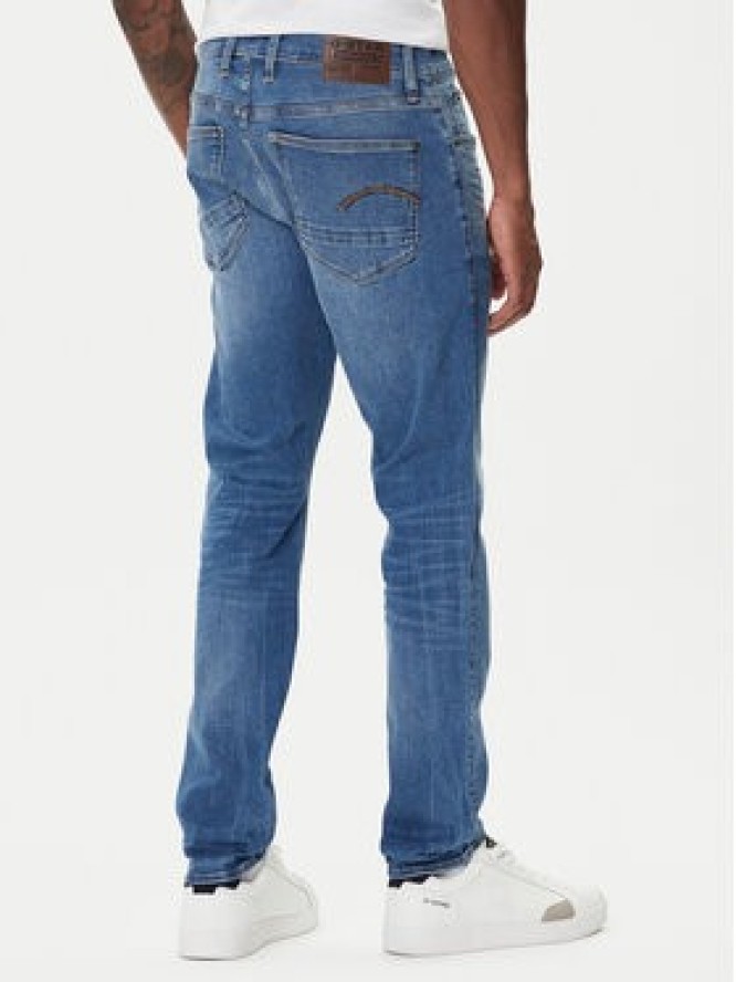 G-Star Raw Jeansy Revend 51010-8968-6028 Granatowy Skinny Fit