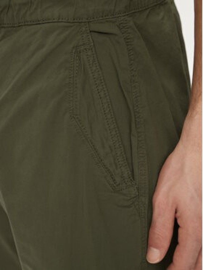 Pepe Jeans Spodnie materiałowe Parachute Pant PM211685 Khaki Regular Fit