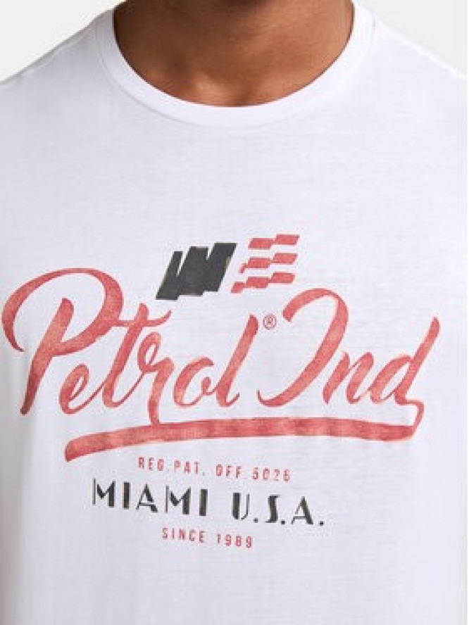 Petrol Industries T-Shirt M-1050-TSR600 Biały Regular Fit