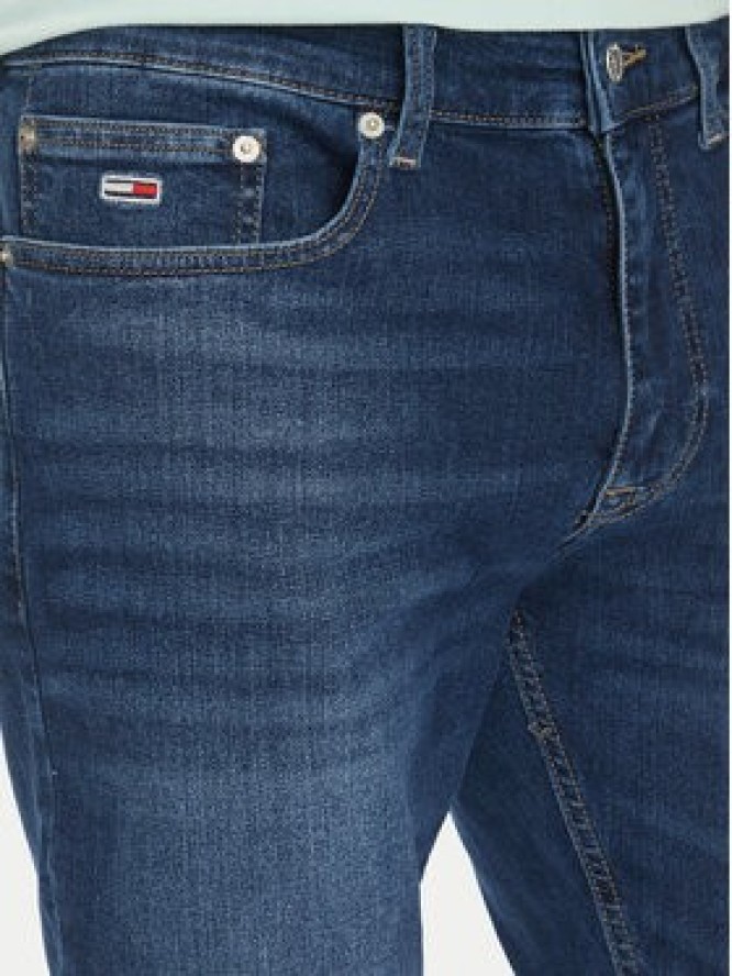 Tommy Jeans Jeansy DM0DM21032 Niebieski Tapered Fit