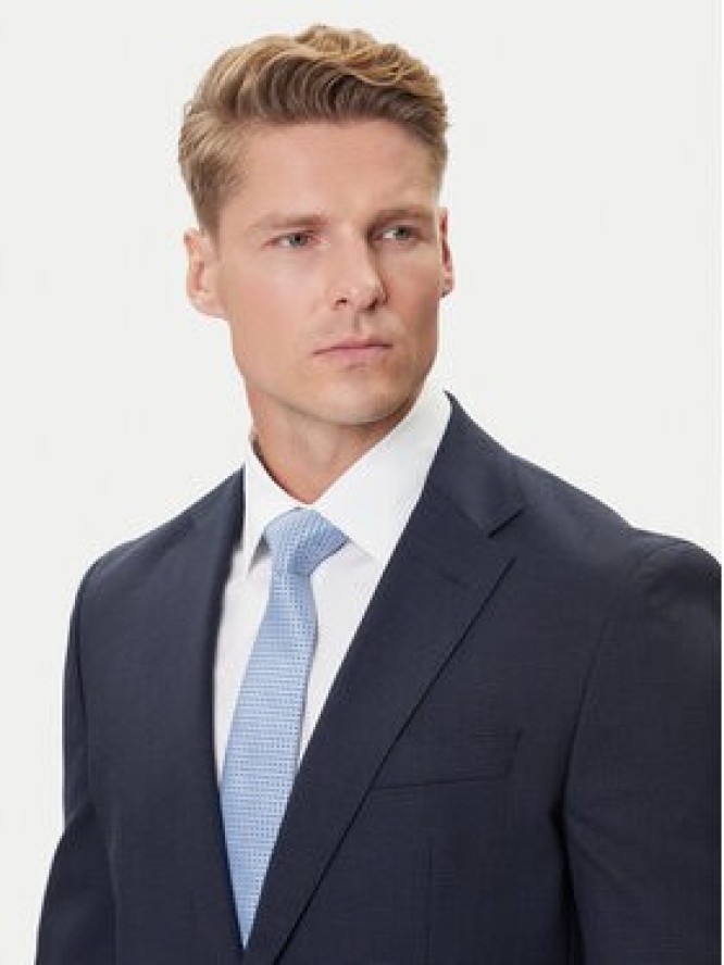 BOSS Garnitur C-Huge 50551777 Granatowy Slim Fit
