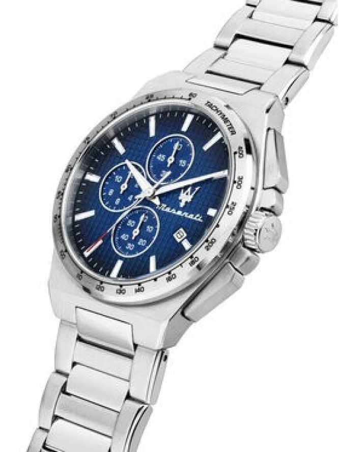 Maserati Zegarek Velocita R8873653003 Srebrny