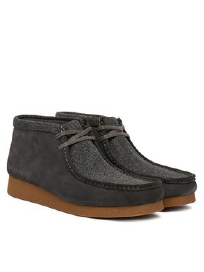 Clarks Trzewiki WallabeeEVO BT 26183994 Szary