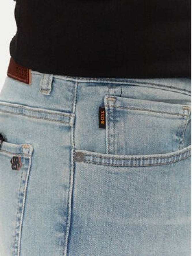 BOSS Jeansy Maine 50537814 Błękitny Regular Fit