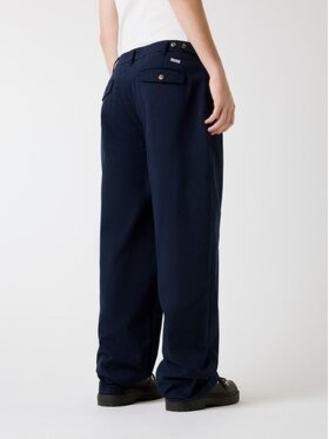 Guess Jeans Spodnie materiałowe 180376 Niebieski Regular Fit