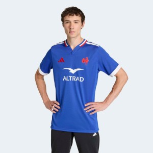 Koszulka do rugby replika ADIDAS Francuska Reprezentacja XV de France 2025/26