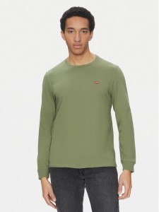 Levi's® Longsleeve Housemark 72848-0022 Zielony Regular Fit