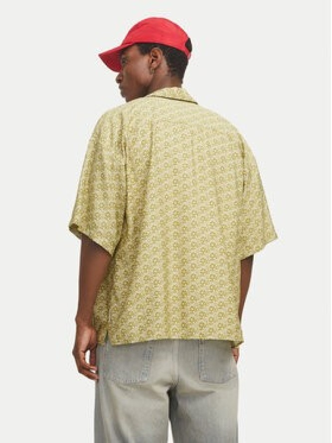 Jack & Jones Koszula Marshall 12271103 Żółty Wide Fit