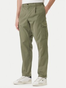 Aeronautica Militare Spodnie materiałowe 261PA1718UCT04331 Zielony Regular Fit
