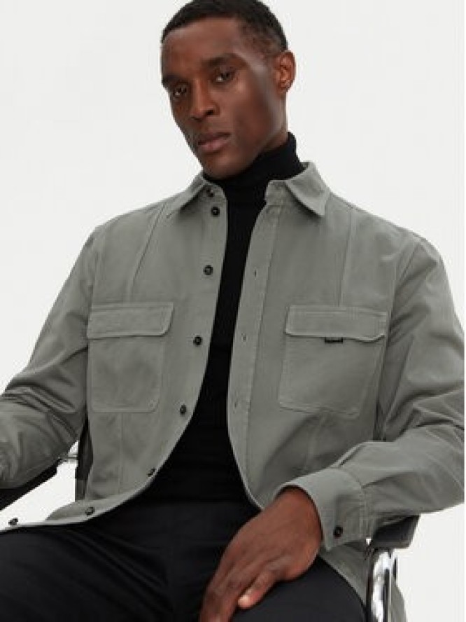 Dolce&Gabbana Koszula G5MA8T G8LH0 N0702 Zielony Regular Fit