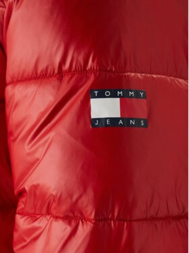 Tommy Jeans Kurtka zimowa Western DM0DM22286 Czerwony Regular Fit