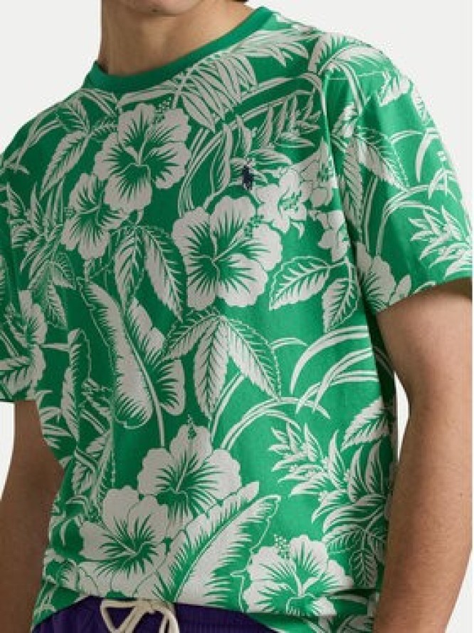 Polo Ralph Lauren T-Shirt 710B16614001 Zielony Regular Fit