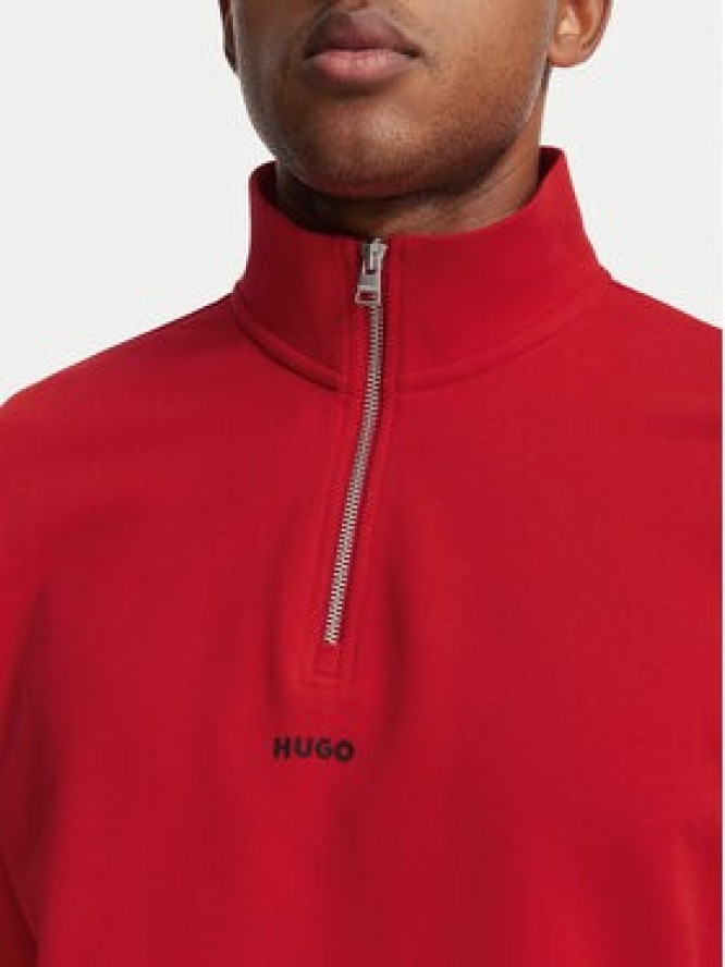 HUGO Bluza Durty244 50525881 Czerwony Relaxed Fit