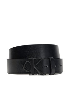 Calvin Klein Pasek Męski Ck Buckle Tumbled 35Mm LV04D7016G Czarny