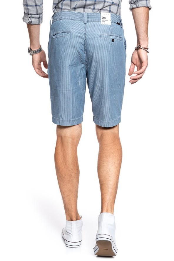 SPODENKI LEE SLIM CHINO SHORT WASHED STRIPE L73HKREV 112120594