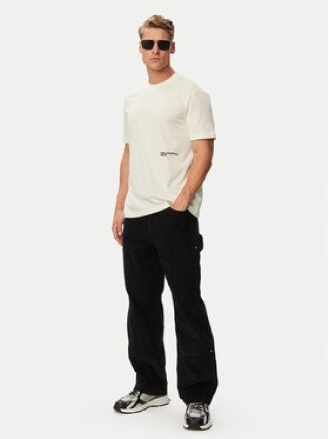 Karl Lagerfeld Jeans Spodnie materiałowe B3M10017 Czarny Relaxed Fit