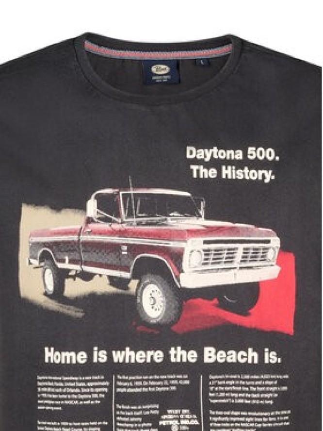 Petrol Industries T-Shirt M-1050-TSR604 Czarny Regular Fit