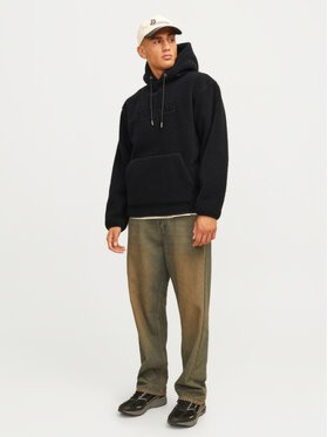 Jack & Jones Bluza Frederiksberg 12263011 Czarny Loose Fit