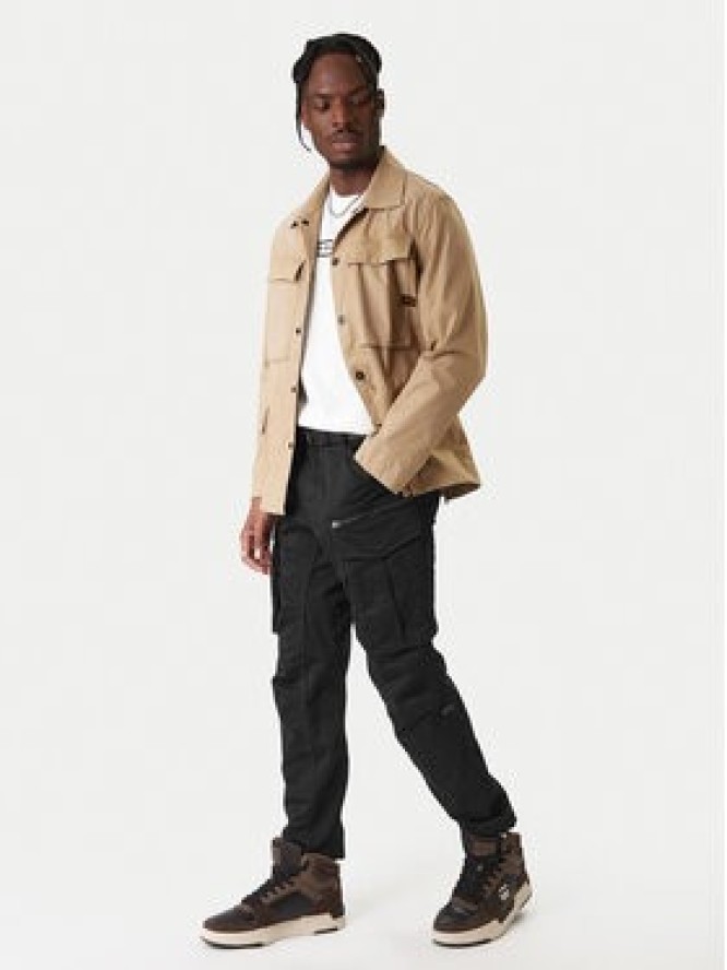 G-Star Raw Spodnie materiałowe Rovic D02190-5126-6484 Czarny Tapered Fit