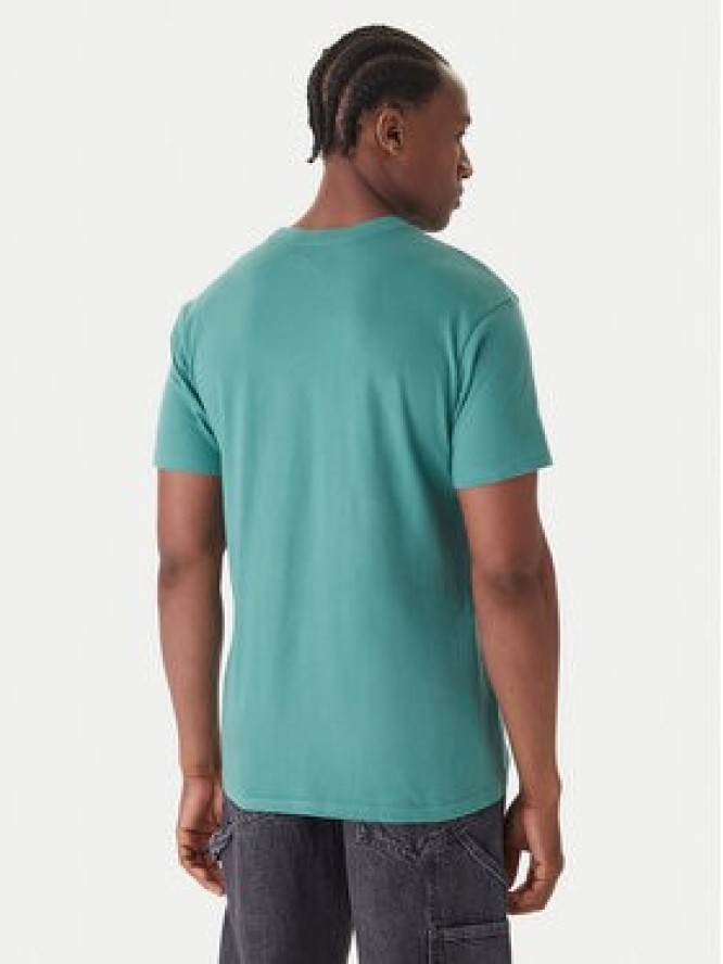 Quiksilver T-Shirt Anchor EQYZT08178 Zielony Regular Fit