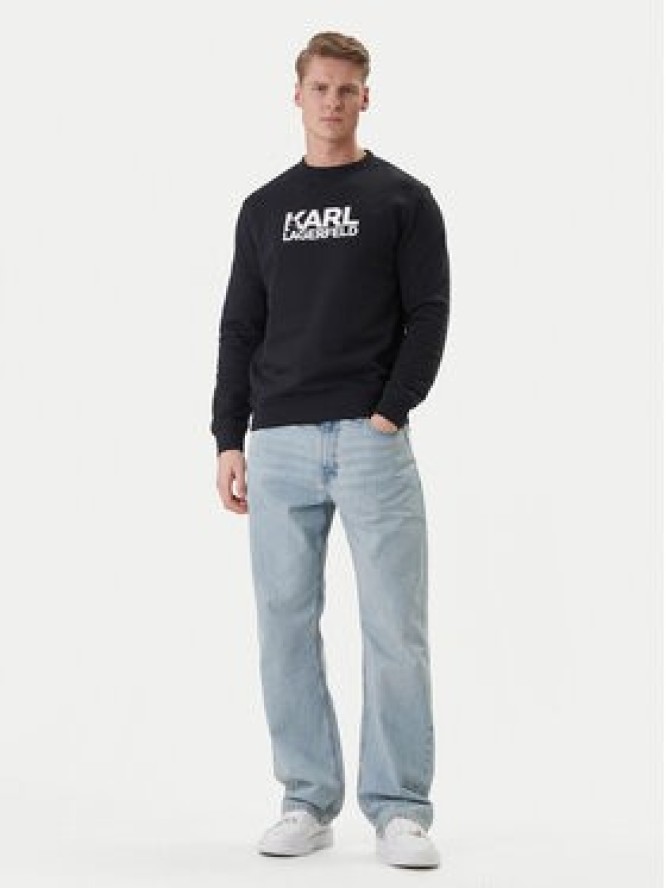 KARL LAGERFELD Bluza 705780 562917 Granatowy Regular Fit