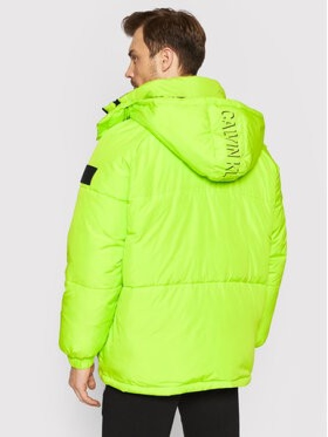 Calvin Klein Jeans Kurtka zimowa J30J318679 Zielony Oversize