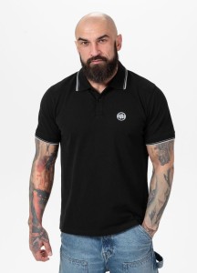 Koszulka męska Pitbull Polo Pique Stripes Regular