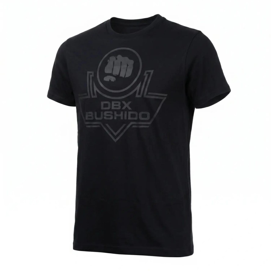 T-shirt męski Koszulka czarna bawełniana DBX Bushido