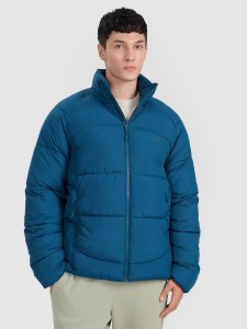 4F Kurtka puchowa z wypełnieniem syntetycznym męska - granatowa S