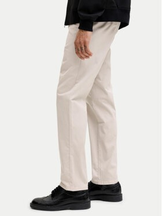 Jack & Jones Chinosy Lie Vance 12292970 Écru Regular Fit