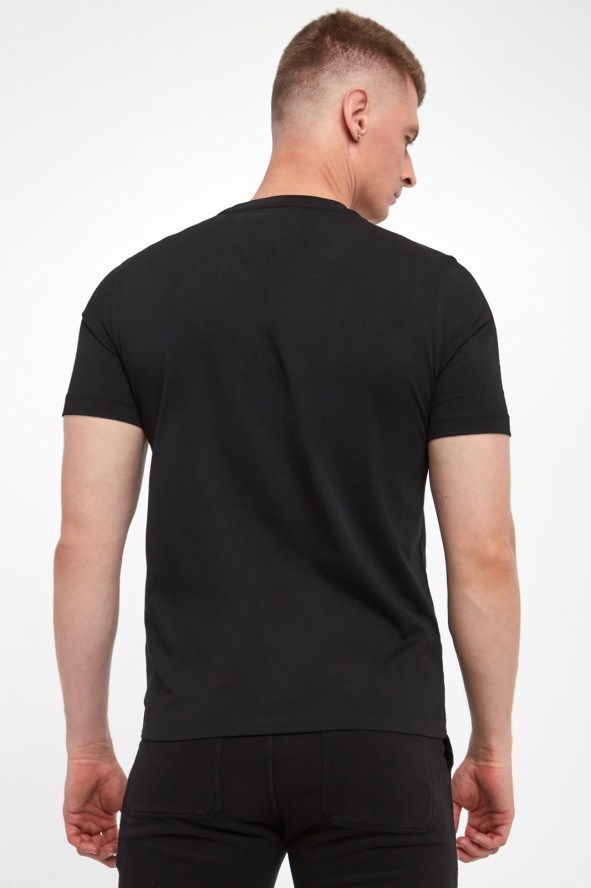 T-shirt męski z logo AERONAUTICA MILITARE