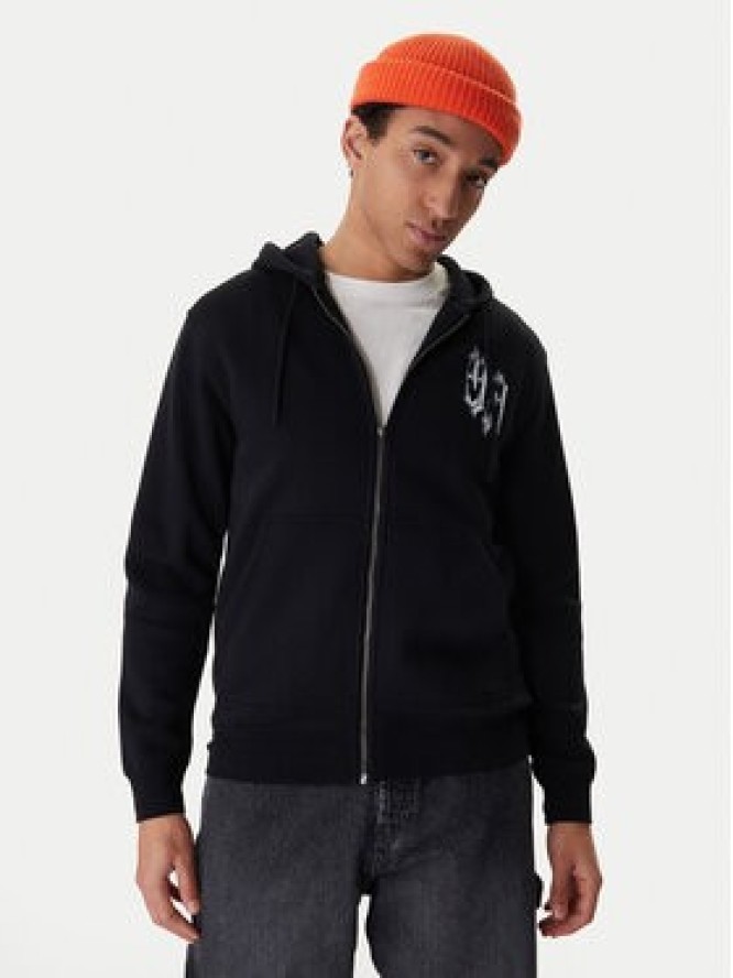 RVCA Bluza 23A483507 Czarny Regular Fit