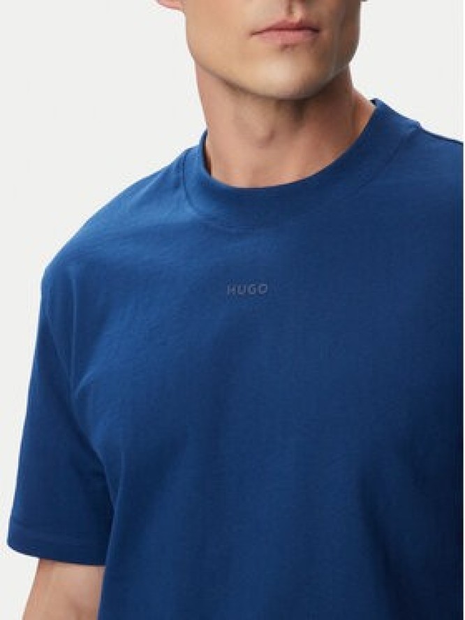 HUGO T-Shirt Dapolino 50488330 Niebieski Regular Fit