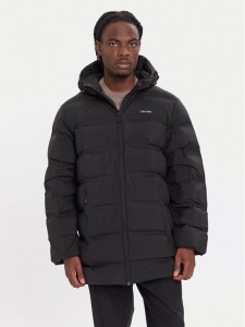 Calvin Klein Kurtka puchowa LV04LD516G Czarny Regular Fit