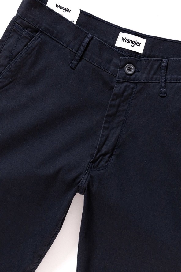 WRANGLER SPODNIE MĘSKIE CHINO NAVY WASHED W16LHE49I 112127311