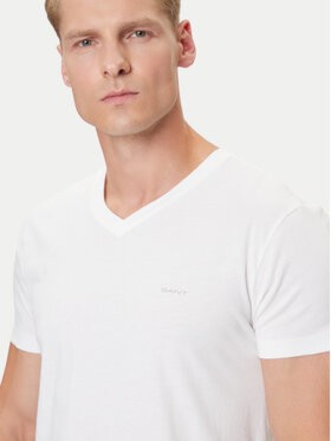 Gant Komplet t-shirtów 900012018 Biały Regular Fit