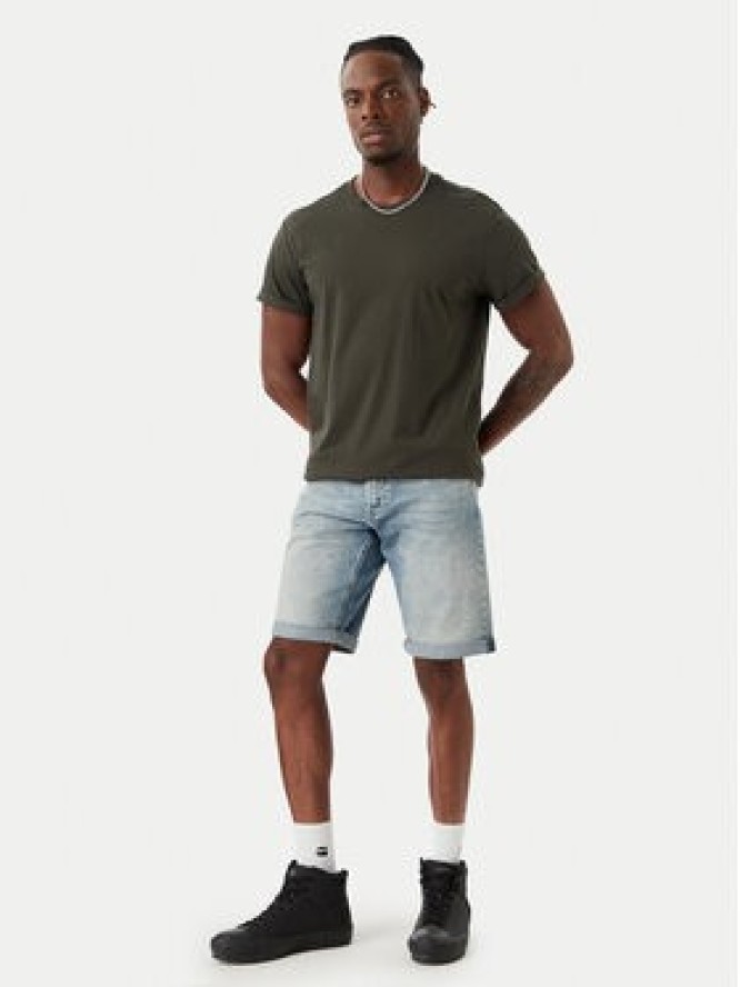 G-Star Raw Szorty jeansowe Mosa D24430-E205 Niebieski Straight Fit