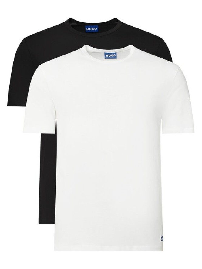 HUGO Komplet t-shirtów Blue3_Naolo 50522382 Kolorowy Regular Fit