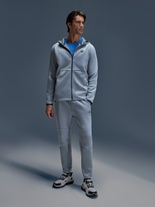 4F Spodnie treningowe szybkoschnące męskie - szare XXL