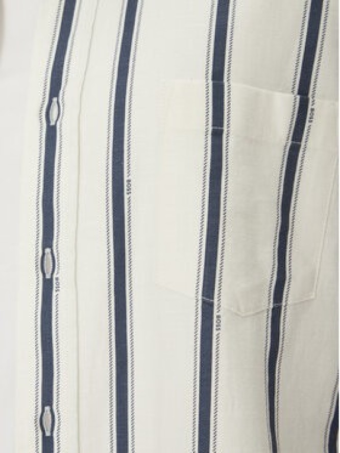 BOSS Koszula Lambey_2 50538296 Écru Relaxed Fit