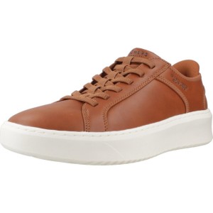 Buty SKECHERS COURT BREAK SLIP-INS Brązowy