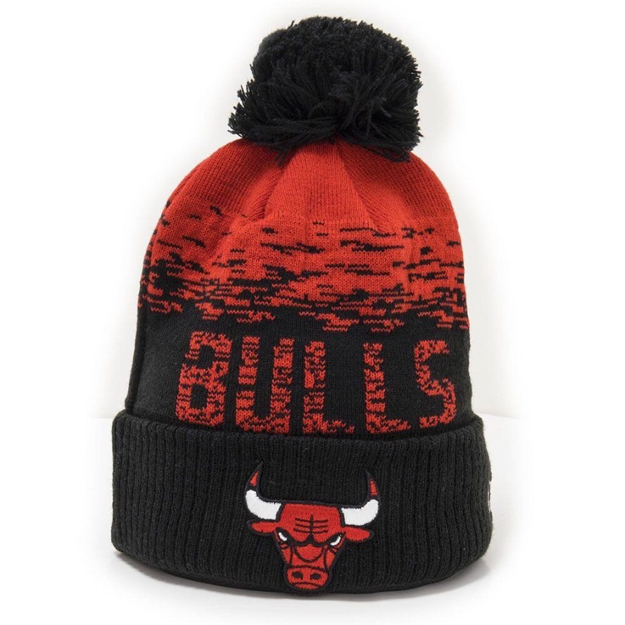 Czapka zimowa New Era NBA Chicago Bulls z pomponem 12122723